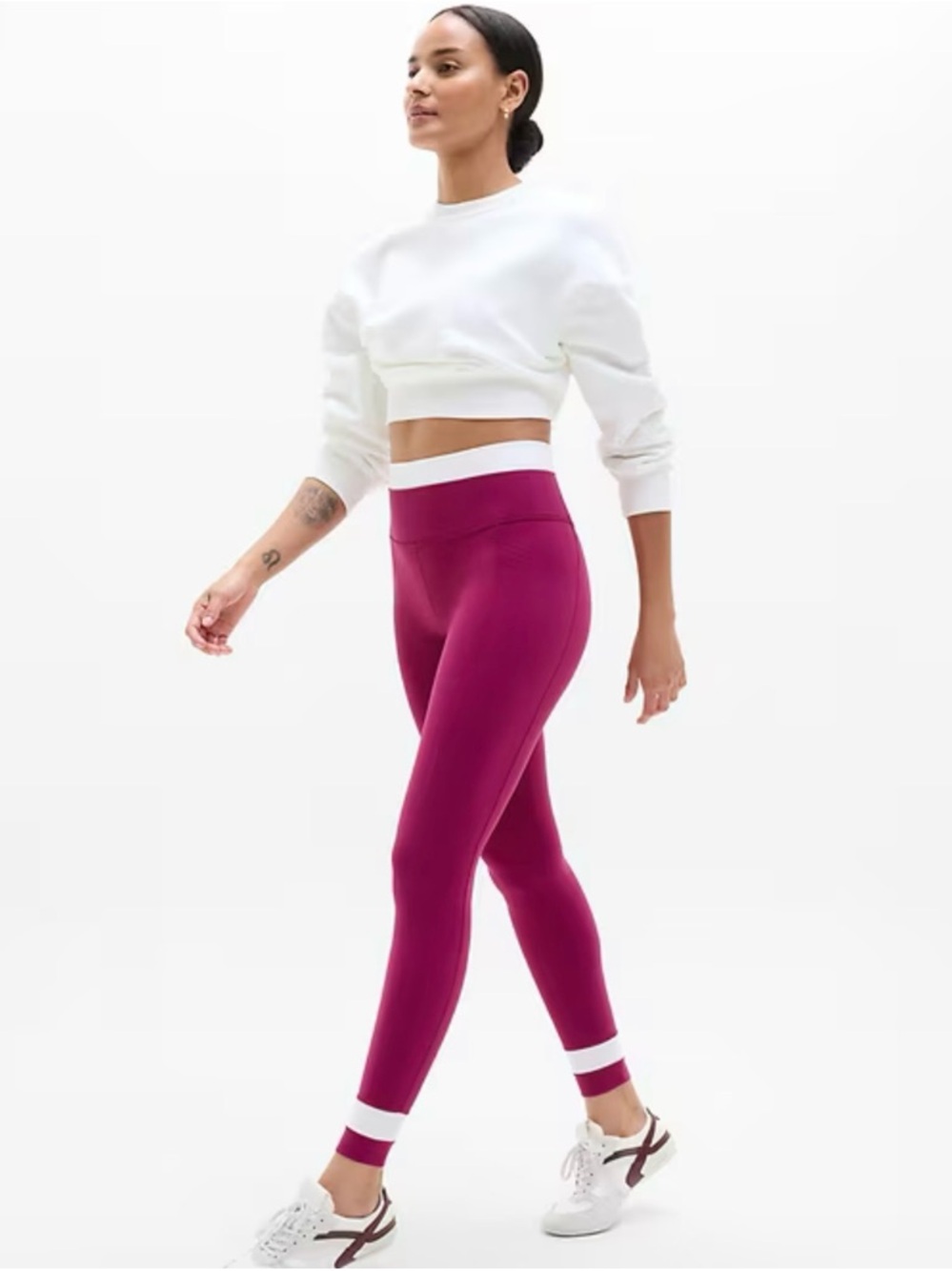 Athleta Salutation Stash High Rise Double Up Lift Legging